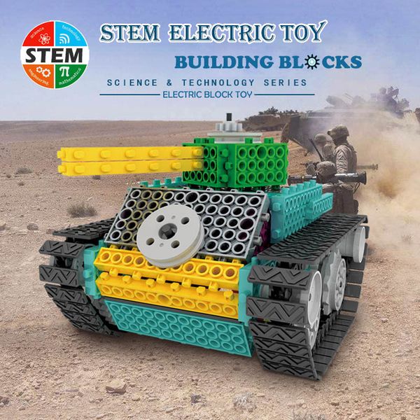 children electric toys 145pcs electric tank model diy building blocks toys children stem enlightenment education toys kids gifts
children electric toys 145pcs electric tank model diy building blocks toys children stem enlightenment education toys kids gifts
