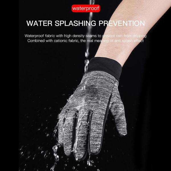 winter warm waterproof fleece outdoor gloves 1 pair touch screen skiing biking portable dustproof cycling parts, Black
winter warm waterproof fleece outdoor gloves 1 pair touch screen skiing biking portable dustproof cycling parts, Black