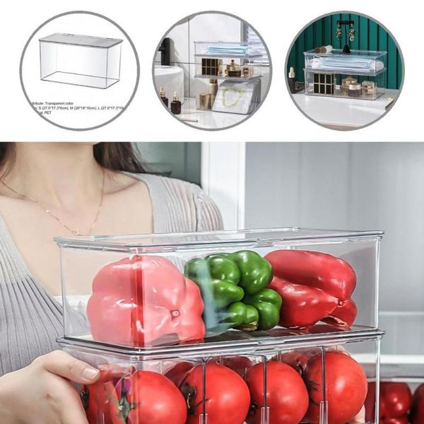 storage bottles & jars pet useful transparent stackable er container lightweight fridge for household
storage bottles & jars pet useful transparent stackable er container lightweight fridge for household