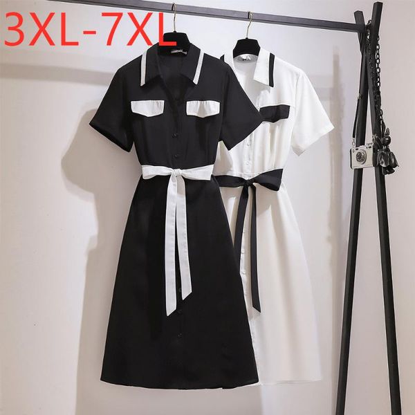 plus size dresses 2021 ladies summer shirt dress for women large short sleeve loose black button belt midi 3xl 4xl 5xl 6xl 7xl
plus size dresses 2021 ladies summer shirt dress for women large short sleeve loose black button belt midi 3xl 4xl 5xl 6xl 7xl