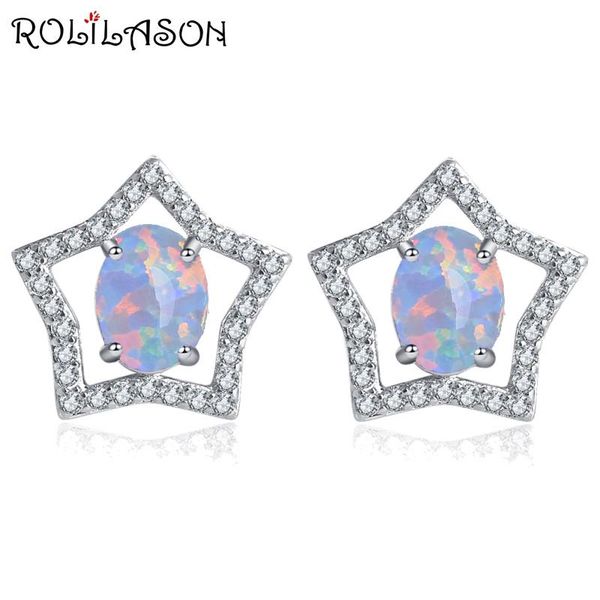 cute five-pointed star desgin for girl silver stamped pink fire opal stud earrings fashion jewelry oe729, Golden;silver
cute five-pointed star desgin for girl silver stamped pink fire opal stud earrings fashion jewelry oe729, Golden;silver