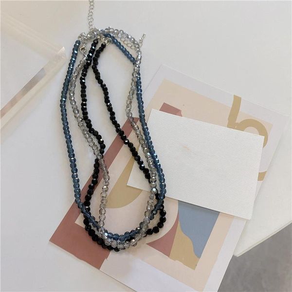 chokers korean temperament simple crystal beaded geometric round necklace for women girls clavicle chain handmade jewelry gifts, Golden;silver
chokers korean temperament simple crystal beaded geometric round necklace for women girls clavicle chain handmade jewelry gifts, Golden;silver