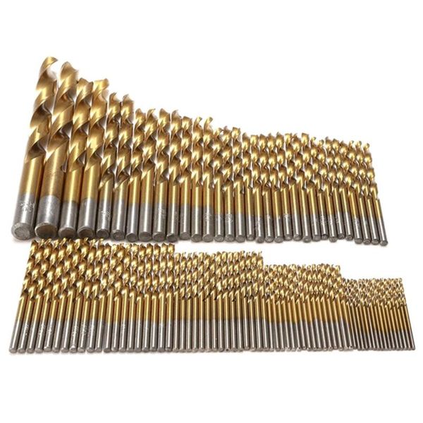 professional drill bits 99pcs titanium coated high speed steel serratula bit set tool 1.5mm - 10mm
professional drill bits 99pcs titanium coated high speed steel serratula bit set tool 1.5mm - 10mm