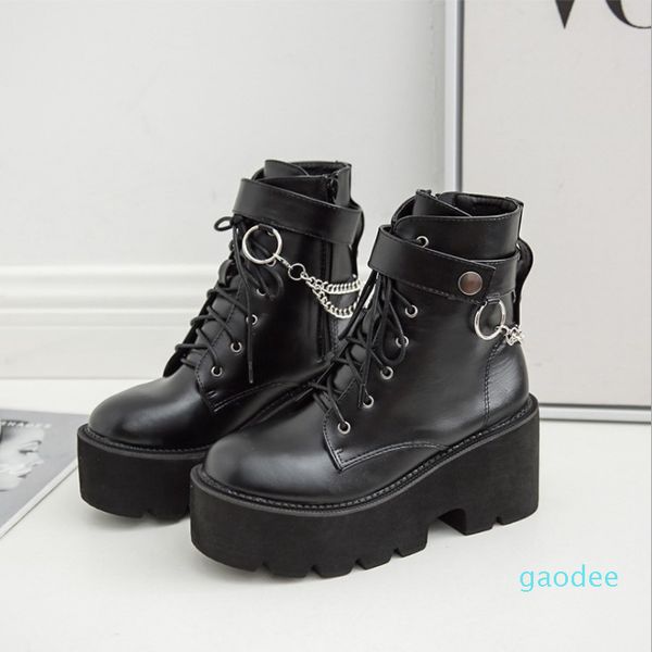 boots punk black platform women lace up ankle booties 2021 fall shoes winter round toe women's motorcycle
boots punk black platform women lace up ankle booties 2021 fall shoes winter round toe women's motorcycle