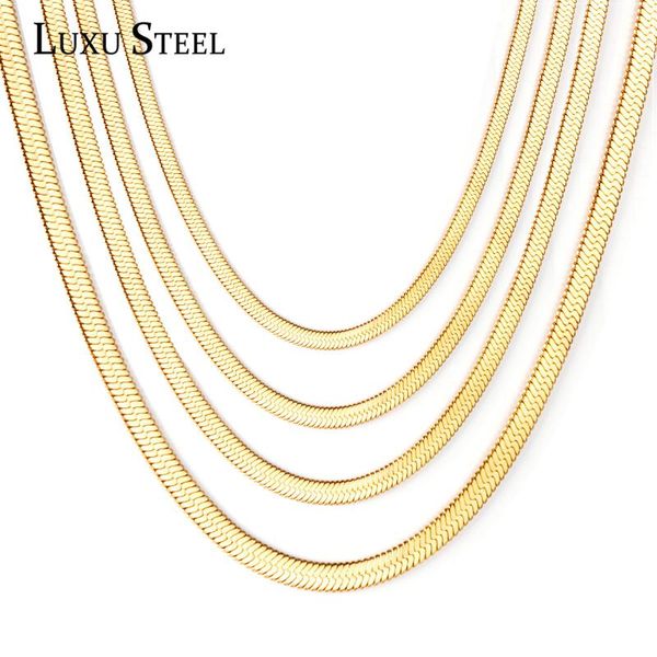chains luxusteel 3mm 4mm 5mm 6mm stainless steel gold silver color blade necklace women men long wholesale gift
chains luxusteel 3mm 4mm 5mm 6mm stainless steel gold silver color blade necklace women men long wholesale gift