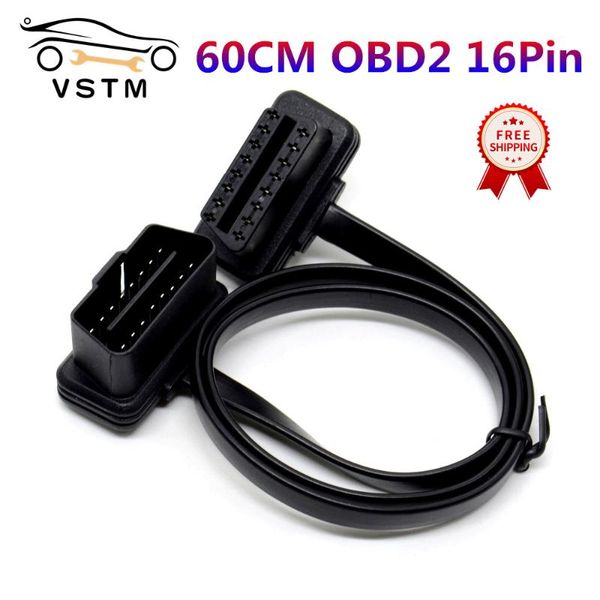 diagnostic tools quality 60cm flat+thin 16 pin socket obd obdii obd2 16pin male to female car scanner extension cable 8core connector
diagnostic tools quality 60cm flat+thin 16 pin socket obd obdii obd2 16pin male to female car scanner extension cable 8core connector