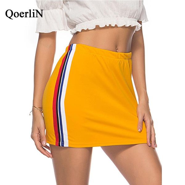 skirts qoerlin elastic waist sportwear women rainbow striped casual bottoms female arrival yellow skirt plus size, Black
skirts qoerlin elastic waist sportwear women rainbow striped casual bottoms female arrival yellow skirt plus size, Black