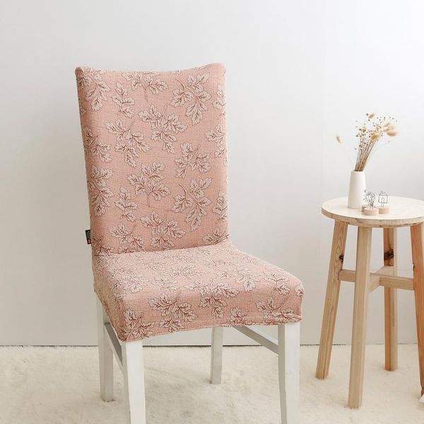 high-grade dining chair with jacquard fabric high back pattern custom one-pieces el cover 2 colors elastic covers
high-grade dining chair with jacquard fabric high back pattern custom one-pieces el cover 2 colors elastic covers