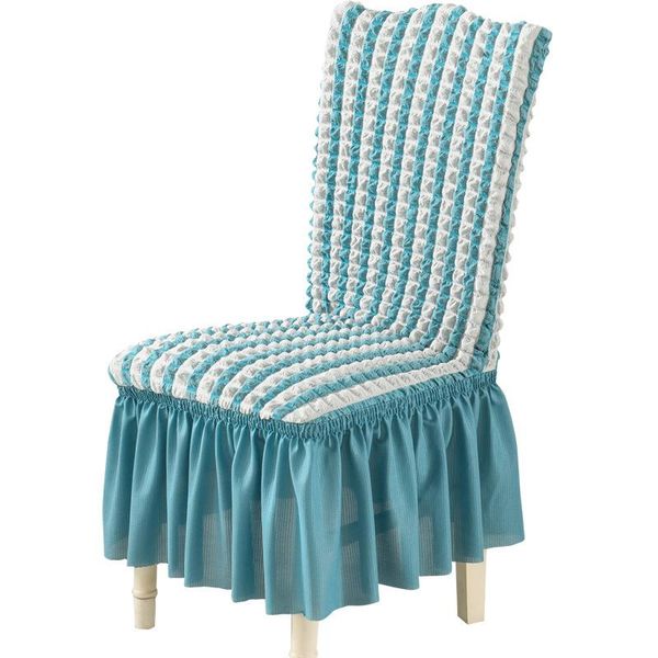 super soft jacquard seersucker chair cover for dining room banquet slipcover wedding home decoration stretch skirt covers
super soft jacquard seersucker chair cover for dining room banquet slipcover wedding home decoration stretch skirt covers