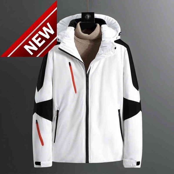jackets fall warm winter waterproof white duck down removable hooded man coat men jacket parkas, Black
jackets fall warm winter waterproof white duck down removable hooded man coat men jacket parkas, Black