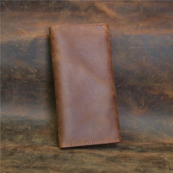 genuine leather men's wallet retro classic for men long cow purse male clutch card wallets, Red;black
genuine leather men's wallet retro classic for men long cow purse male clutch card wallets, Red;black
