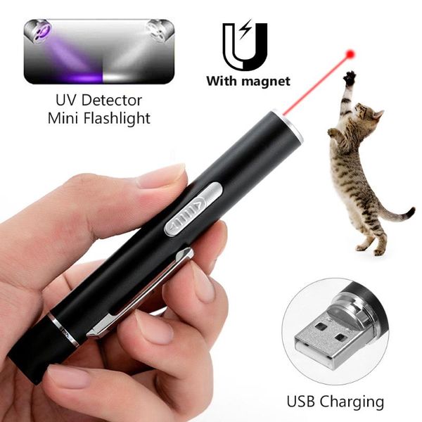 cat toys 3 in 1 laser creative pointer pattern uv mini usb charging teasing supplies pet interactive funny light pen
cat toys 3 in 1 laser creative pointer pattern uv mini usb charging teasing supplies pet interactive funny light pen