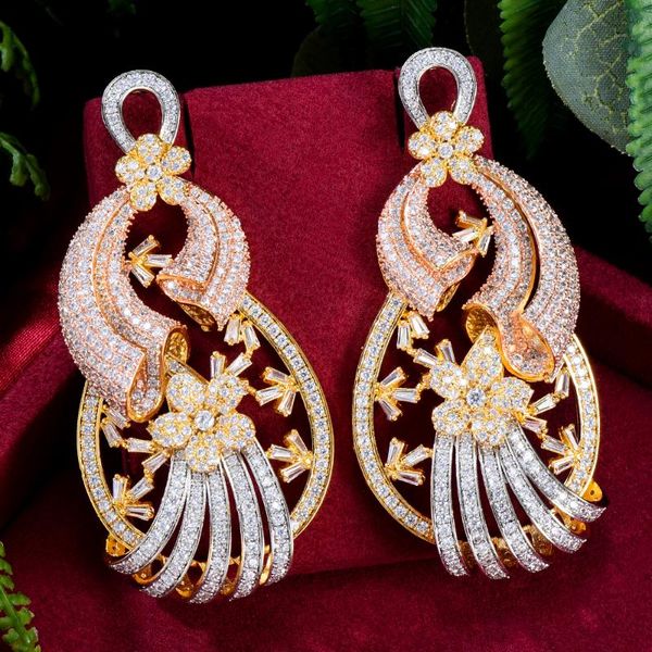 dangle & chandelier blachette luxury dubai women's pendant earrings cubic zirconia inlaid bridal exquisite fashion jewelry acce, Silver
dangle & chandelier blachette luxury dubai women's pendant earrings cubic zirconia inlaid bridal exquisite fashion jewelry acce, Silver
