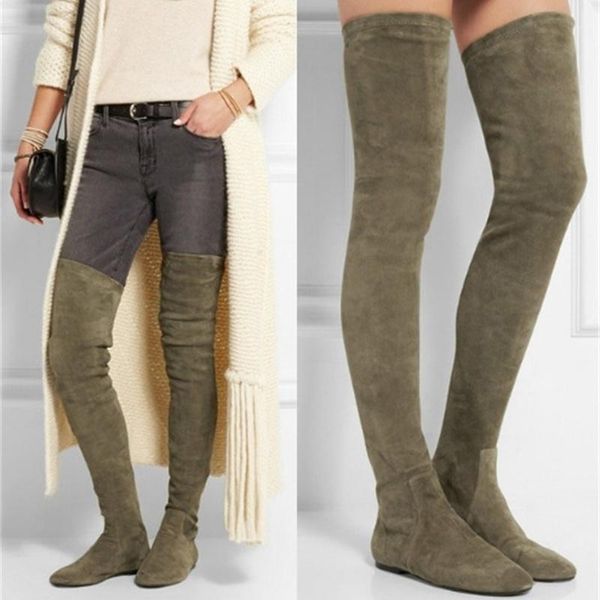 boots elastic over the knee high snow girl shoes cashmere, Black
boots elastic over the knee high snow girl shoes cashmere, Black