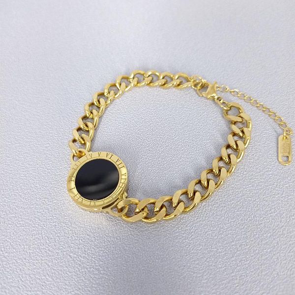 charm bracelets women roman number girl boy titanium steel bracelet female handmade fashion jewelry wb2, Golden;silver
charm bracelets women roman number girl boy titanium steel bracelet female handmade fashion jewelry wb2, Golden;silver