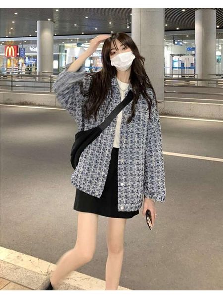 women's jackets women small fragrance baseball jacket spring and autumn 2021 loose top, Black;brown
women's jackets women small fragrance baseball jacket spring and autumn 2021 loose top, Black;brown