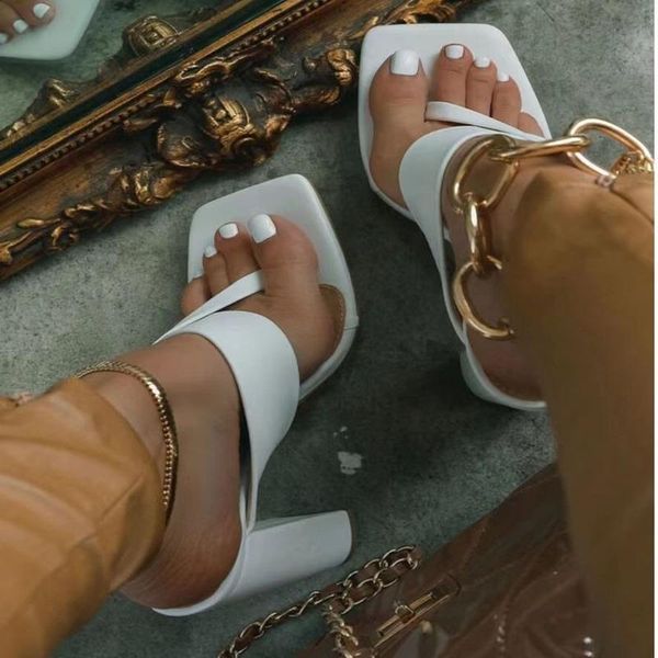sandals women's summer fashion flip-flop muller open toe high heels slippers square, Black
sandals women's summer fashion flip-flop muller open toe high heels slippers square, Black