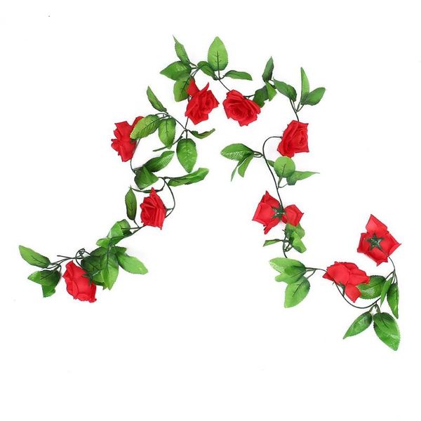 decorative flowers & wreaths artificial rose flower vine simulation ivy wedding christmas floral diy
decorative flowers & wreaths artificial rose flower vine simulation ivy wedding christmas floral diy