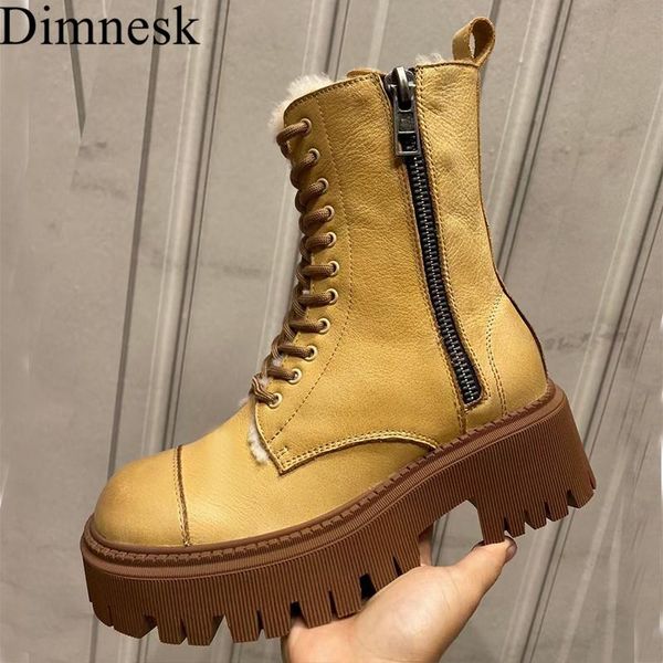 boots runway platform fur snow women thick sole real leather lace up wool lining ankle botas winter warm for ladies, Black
boots runway platform fur snow women thick sole real leather lace up wool lining ankle botas winter warm for ladies, Black