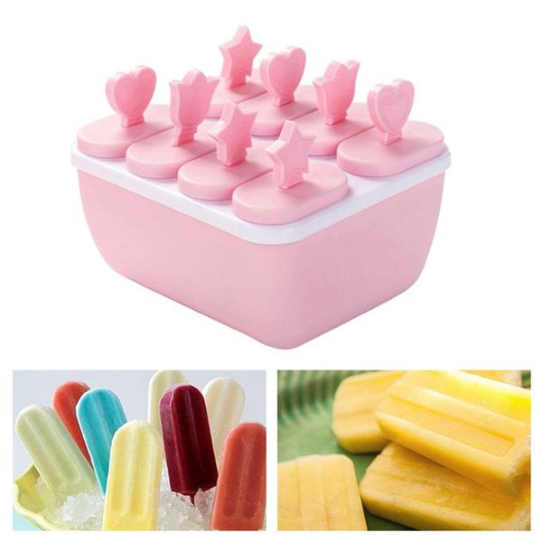 baking moulds 8 cell ice cube molds reusable popsicle maker diy cream tools kitchen 6/8 lolly mould tray bar 
baking moulds 8 cell ice cube molds reusable popsicle maker diy cream tools kitchen 6/8 lolly mould tray bar