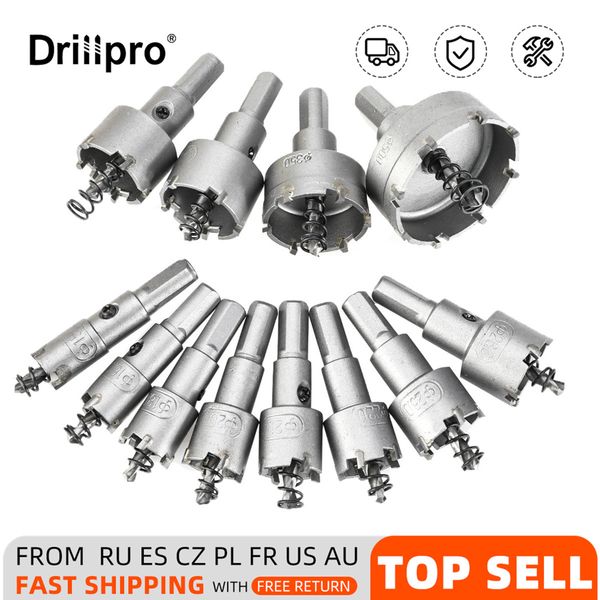 drillpro 12pcs 15mm-50mm metal hole saw cutter alloy drill bit set for wood plastic materials metal cutting
drillpro 12pcs 15mm-50mm metal hole saw cutter alloy drill bit set for wood plastic materials metal cutting