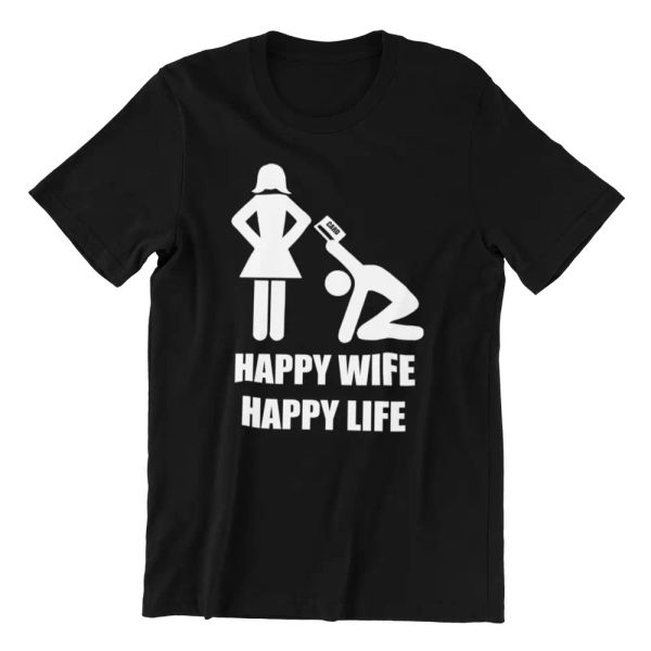 SIZE M(Medium) - HAPPY WIFE HAPPY LIFE - FUNNY PRINTED MENS T SHIRT HUSBAND GIFT, White;black
SIZE M(Medium) - HAPPY WIFE HAPPY LIFE - FUNNY PRINTED MENS T SHIRT HUSBAND GIFT, White;black
