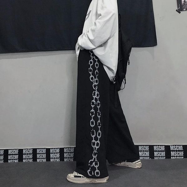 men's pants black gothic trousers punk autumn men funny loose sweatpants hip hop streetwear male harajuku japan
men's pants black gothic trousers punk autumn men funny loose sweatpants hip hop streetwear male harajuku japan