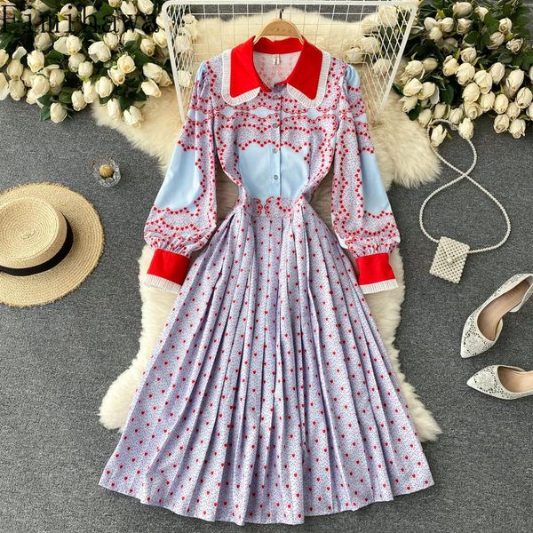 casual dresses fimihawa autumn women floral print chiffon full lady dress a line turn down collar pullover single breasted, Black;gray
casual dresses fimihawa autumn women floral print chiffon full lady dress a line turn down collar pullover single breasted, Black;gray