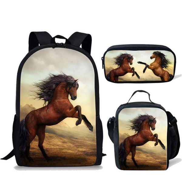 horse print lovely school bag set/3pcs for students boys girls backpacks shoulder bagpack children bookbag bags 
horse print lovely school bag set/3pcs for students boys girls backpacks shoulder bagpack children bookbag bags