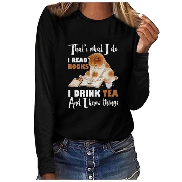 women's t-shirt woman tshirts plus size graphic t shirts women fashion letter printed long sleeve o-neck pullover mujer, White
women's t-shirt woman tshirts plus size graphic t shirts women fashion letter printed long sleeve o-neck pullover mujer, White