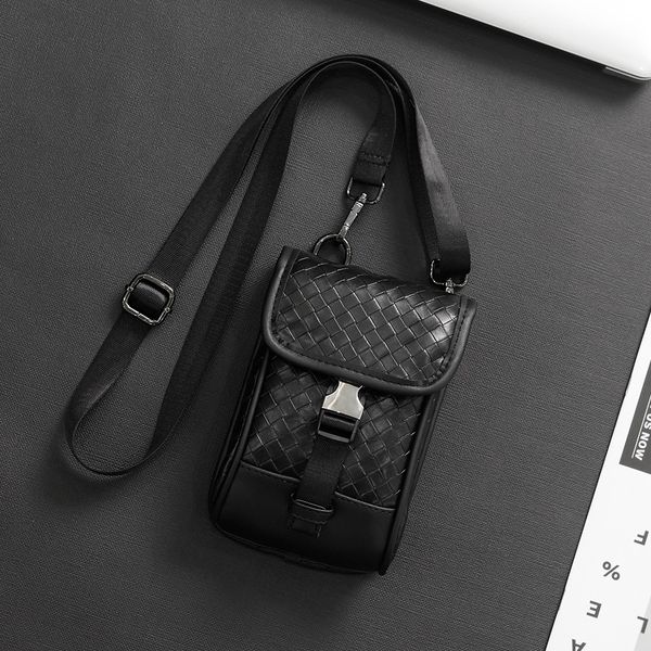 wholesale men leather shoulder bag european and american fashion woven black joker mobile phone bags street trend plaid wallet outdoor leisu, Red;black
wholesale men leather shoulder bag european and american fashion woven black joker mobile phone bags street trend plaid wallet outdoor leisu, Red;black