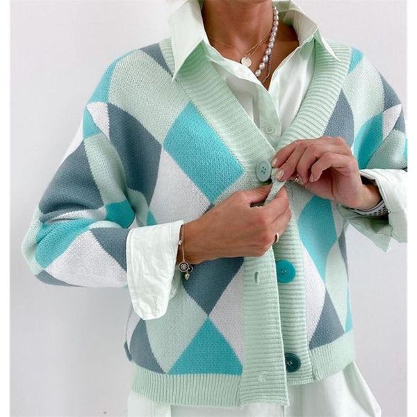women's knits & tees donsignet 2021 autumn winter panelled women cardigan fashion long sleeve v-neck knitted sweater, White
women's knits & tees donsignet 2021 autumn winter panelled women cardigan fashion long sleeve v-neck knitted sweater, White