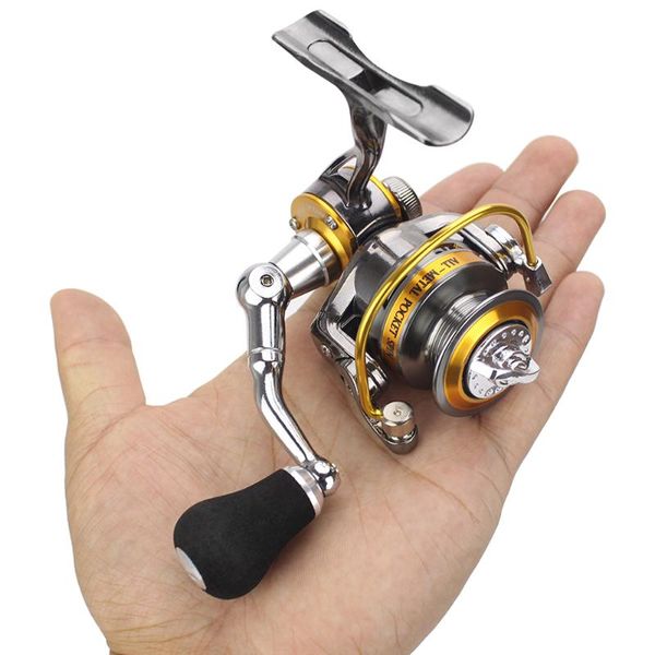 mini spinning reel 3+1 ball bearings 5.0:1 full metal ice fishing tackle baitcasting reels
mini spinning reel 3+1 ball bearings 5.0:1 full metal ice fishing tackle baitcasting reels