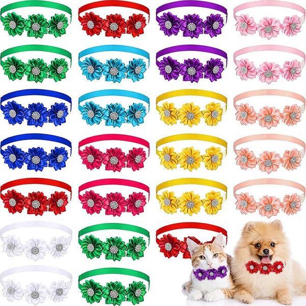 cat collars & leads pet dog flower collar adjustable crystal easy wear buckle lovely pets decor accessories dogs cats necklace
cat collars & leads pet dog flower collar adjustable crystal easy wear buckle lovely pets decor accessories dogs cats necklace