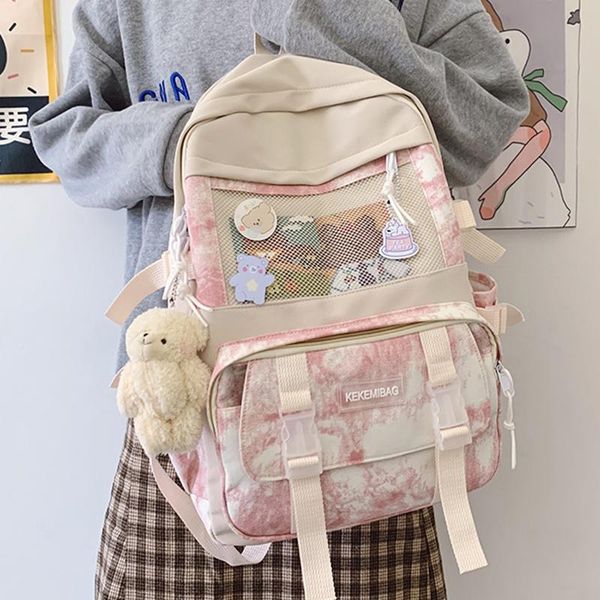 school bags patchwork women backpack for girls large capacity nylon bag cute female student bookbags anti theft bagpack lady rucksack
school bags patchwork women backpack for girls large capacity nylon bag cute female student bookbags anti theft bagpack lady rucksack