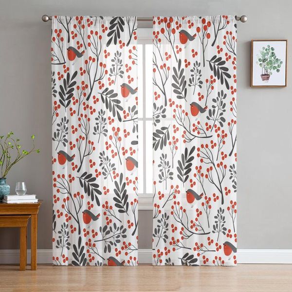 curtain & drapes red bird flower berry tulle curtains living room children's bedroom brightly lit sheer
curtain & drapes red bird flower berry tulle curtains living room children's bedroom brightly lit sheer