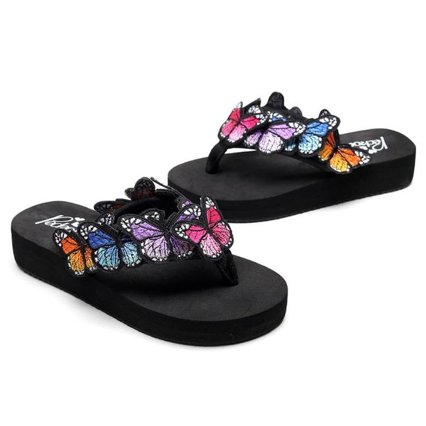 sandals kids baby floral butterfly girl bohemian style beach shoes slippers for borns child, Black;red
sandals kids baby floral butterfly girl bohemian style beach shoes slippers for borns child, Black;red