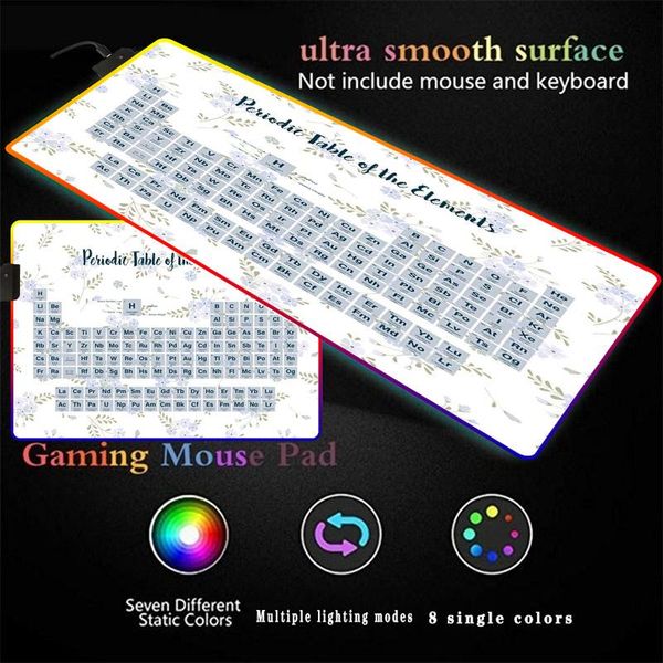 mouse pads & wrist rests tabla periodica diagrama rgb big size large gaming comfortable colorful glow mats durable deskpad
mouse pads & wrist rests tabla periodica diagrama rgb big size large gaming comfortable colorful glow mats durable deskpad
