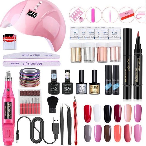 nail set for manicure kit uv led lamp with electric drill machine gel polish handle art set1
nail set for manicure kit uv led lamp with electric drill machine gel polish handle art set1