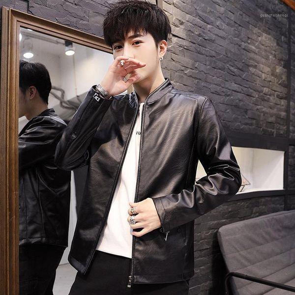 men's fur & faux leather clothing autumn and winter men youth jacket casual trend personality outerwear, Black
men's fur & faux leather clothing autumn and winter men youth jacket casual trend personality outerwear, Black