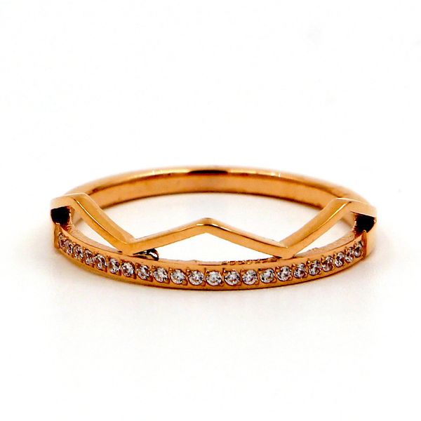 j5-303 korean fashion w-shaped half cnc micro diamond rose gold pair temperament crown tail ring, Silver
j5-303 korean fashion w-shaped half cnc micro diamond rose gold pair temperament crown tail ring, Silver