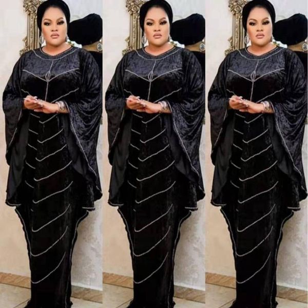 style velvet african dresses dashiki fashion africa clothing drilling process loose long dress size ethnic, Red
style velvet african dresses dashiki fashion africa clothing drilling process loose long dress size ethnic, Red