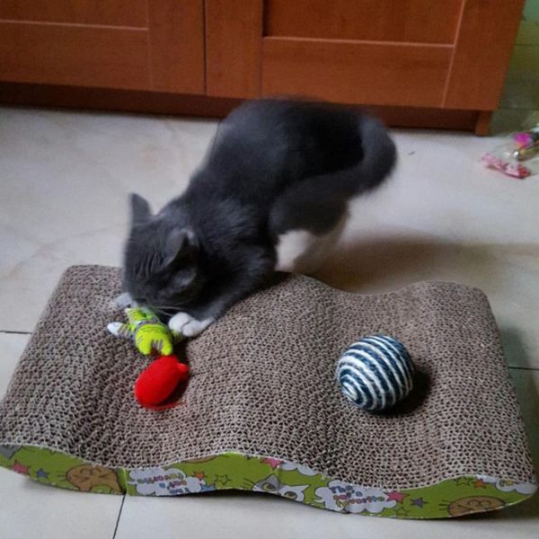 cat toys scratcher pad corrugated paper funny interactive kitten scratch seize catch board mat catnip bed toy suppliers tools
cat toys scratcher pad corrugated paper funny interactive kitten scratch seize catch board mat catnip bed toy suppliers tools