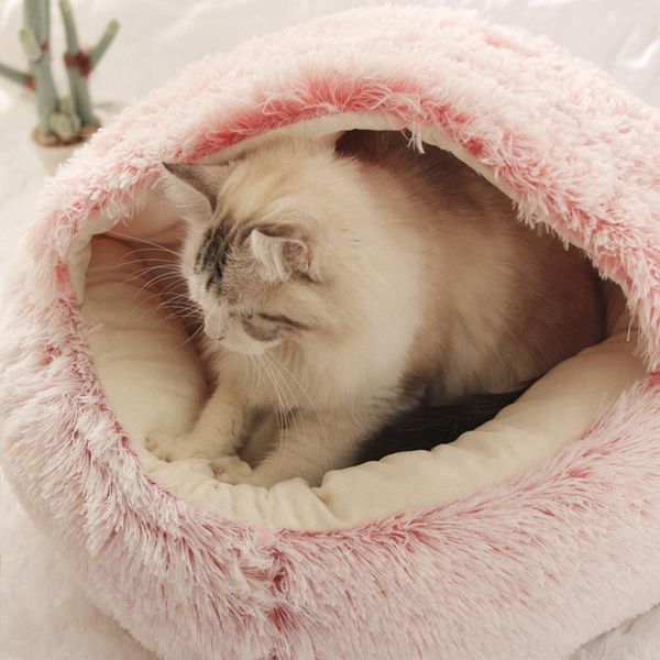 super soft dog bed semi-enclosed round plush pet kennel deep sleep house for dogs cats puppy nest products kennels & pens
super soft dog bed semi-enclosed round plush pet kennel deep sleep house for dogs cats puppy nest products kennels & pens