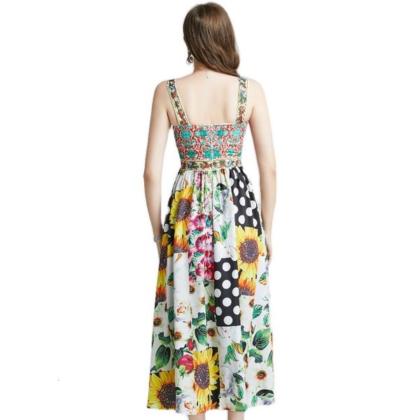 casual dresses 2021 new fashion runway women's holiday dress spring summer flower print chiffon spaghetti strap dot midi sund, Black;gray
casual dresses 2021 new fashion runway women's holiday dress spring summer flower print chiffon spaghetti strap dot midi sund, Black;gray