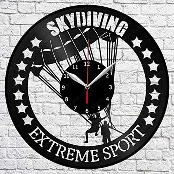 wall clocks skydiving handmade exclusive clock art decor home record unique design original gift
wall clocks skydiving handmade exclusive clock art decor home record unique design original gift