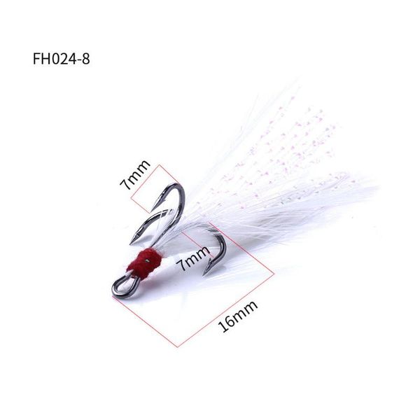 fishing hooks 20pcs/set durable artificial lure accessories seawater hook outdoor equipment catching feather trap sports three body
fishing hooks 20pcs/set durable artificial lure accessories seawater hook outdoor equipment catching feather trap sports three body