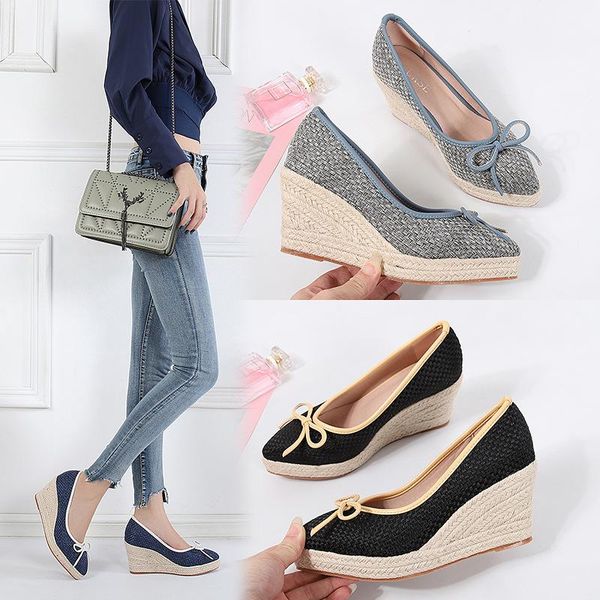 dress shoes fashion high heels women party brand wedges elegant ladies pumps casual woman plus size 42 yx3546, Black
dress shoes fashion high heels women party brand wedges elegant ladies pumps casual woman plus size 42 yx3546, Black