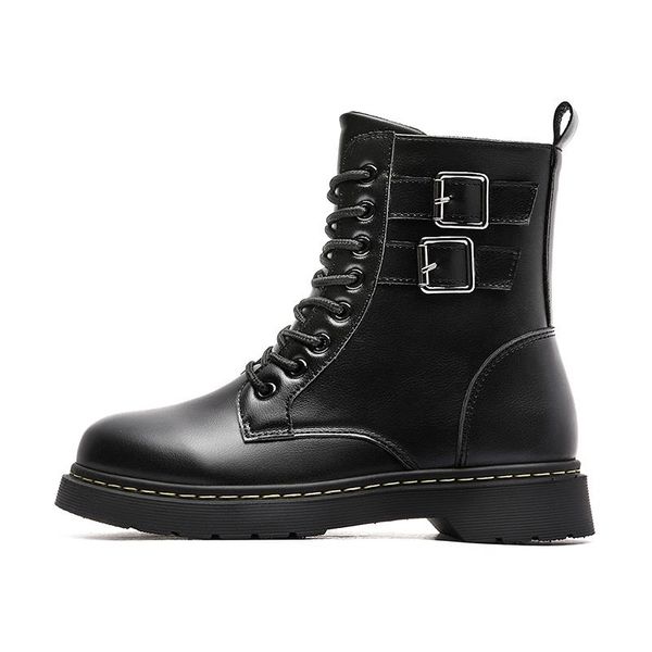 women boots pu leather flat platform short ladies shoes fashion autumn winter black motorcycle botas de mujer
women boots pu leather flat platform short ladies shoes fashion autumn winter black motorcycle botas de mujer
