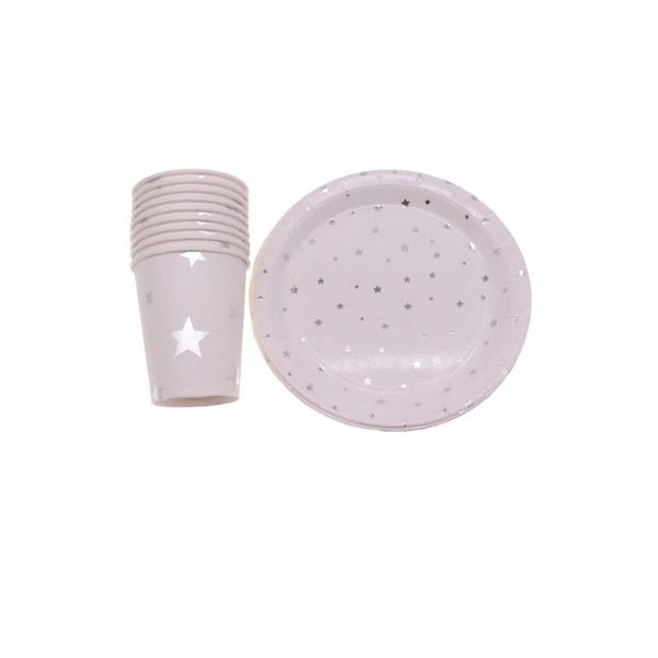 packaging dinner service 20pcs / gold foil star disposable tableware party paper cup baby shower favor wedding supplies
packaging dinner service 20pcs / gold foil star disposable tableware party paper cup baby shower favor wedding supplies